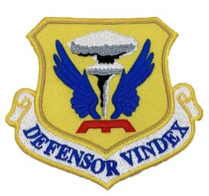 509th Bomb Wing, Defensor Vindex Patch, Hook and Loop, 3.5 inch